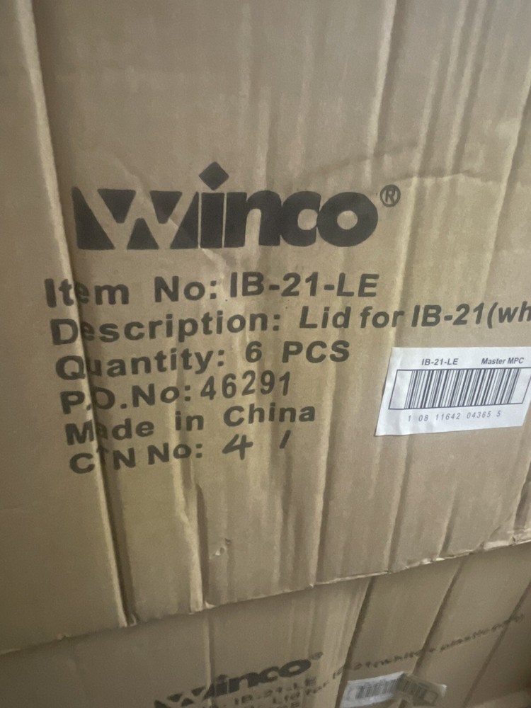 Lid for IB-21 (white + plastic part). (1 Each)