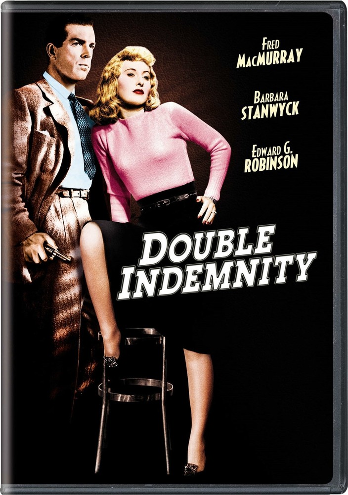 Double Indemnity DVD Byron Barr NEW