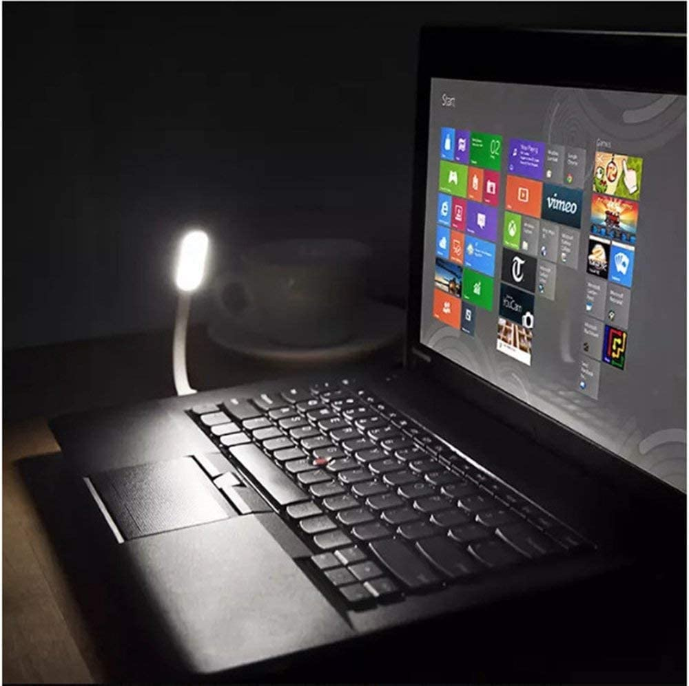 EBYPHAN Mini USB Light for Keyboard - Flexible USB Laptop Light (10-Pack)