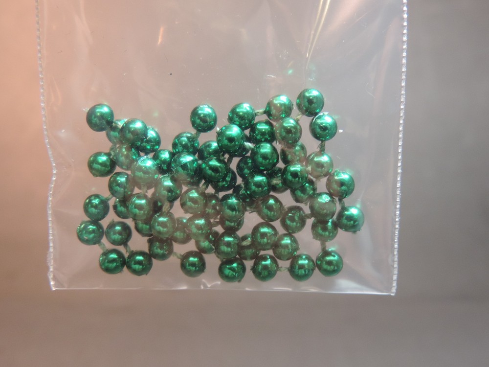 30 Medium 1/8" MEDIUM GREEN Plastic Mono Eyes for Fly Tying