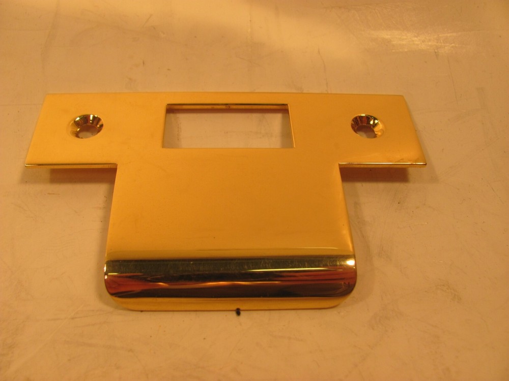 ws SCHWEPPER  POLISHED GOLD  STRIKER PLATE