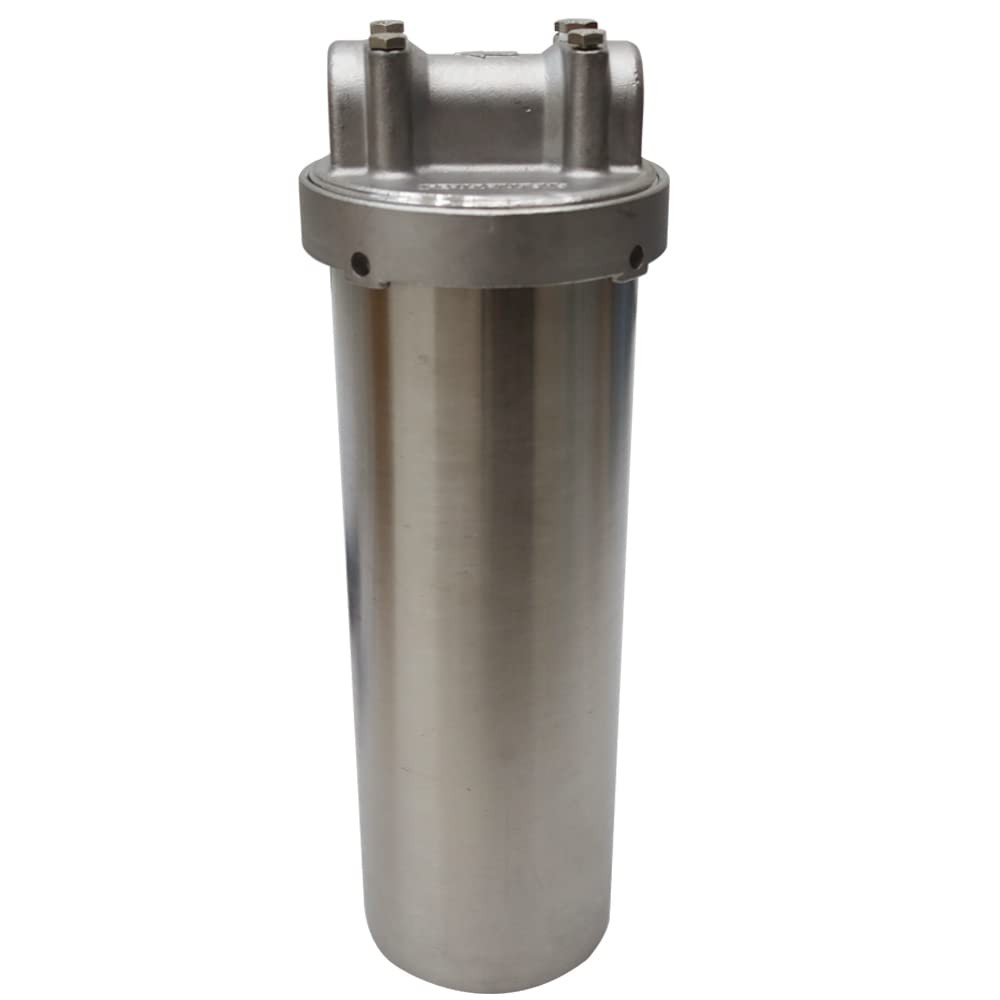 INTBUYING Heavy Duty Water Filter Shell Housing Whole House Water Purification