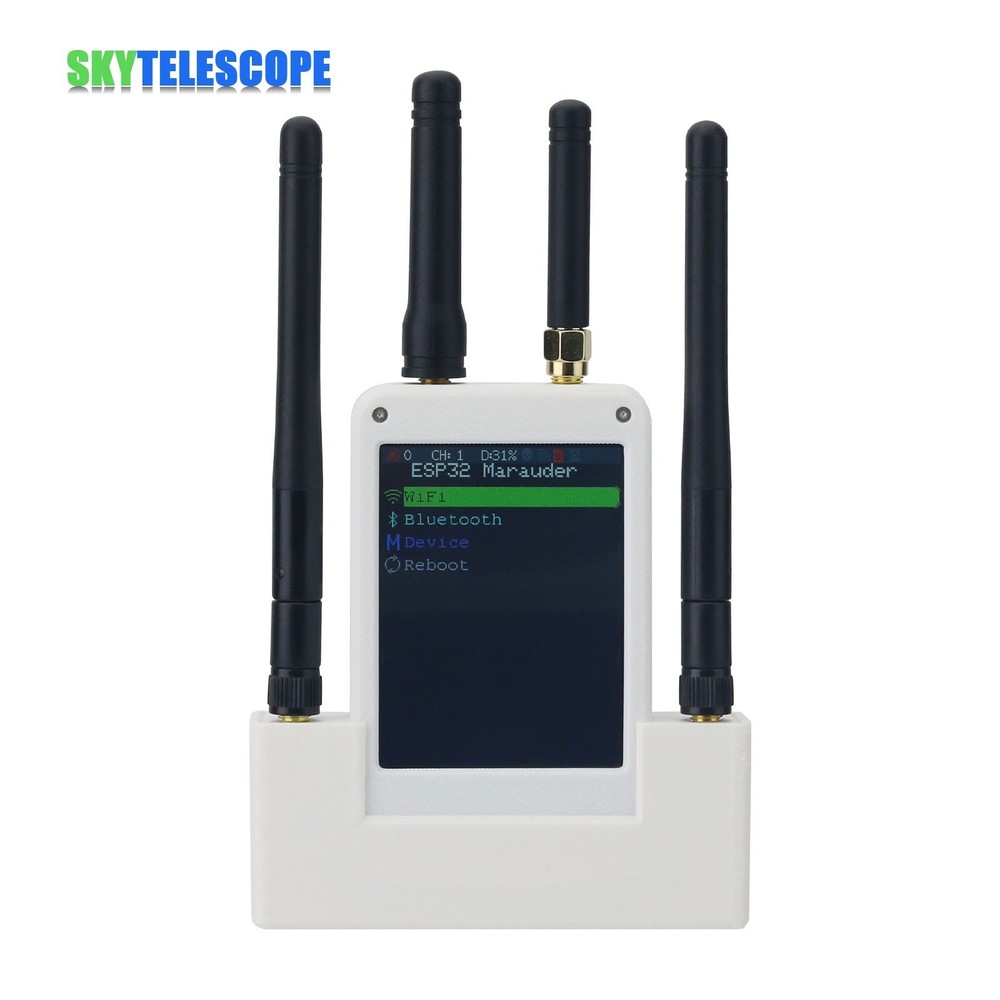 5G-Ver External Module Kit 433MHz RF ESP32C5 GPS Modules with 2.8" Screen st45