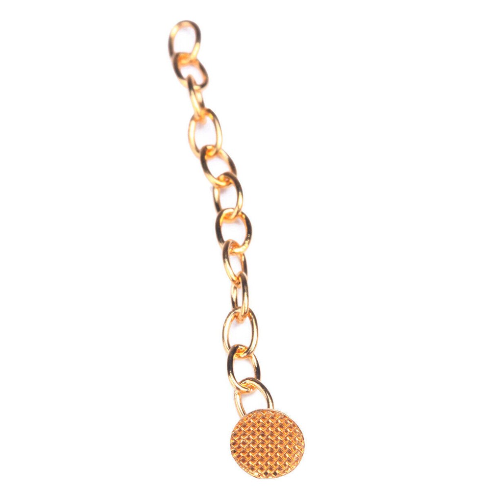 Dental Ortho Plated Traction Buttons Chain Tectangular Mesh Base Lingual Base
