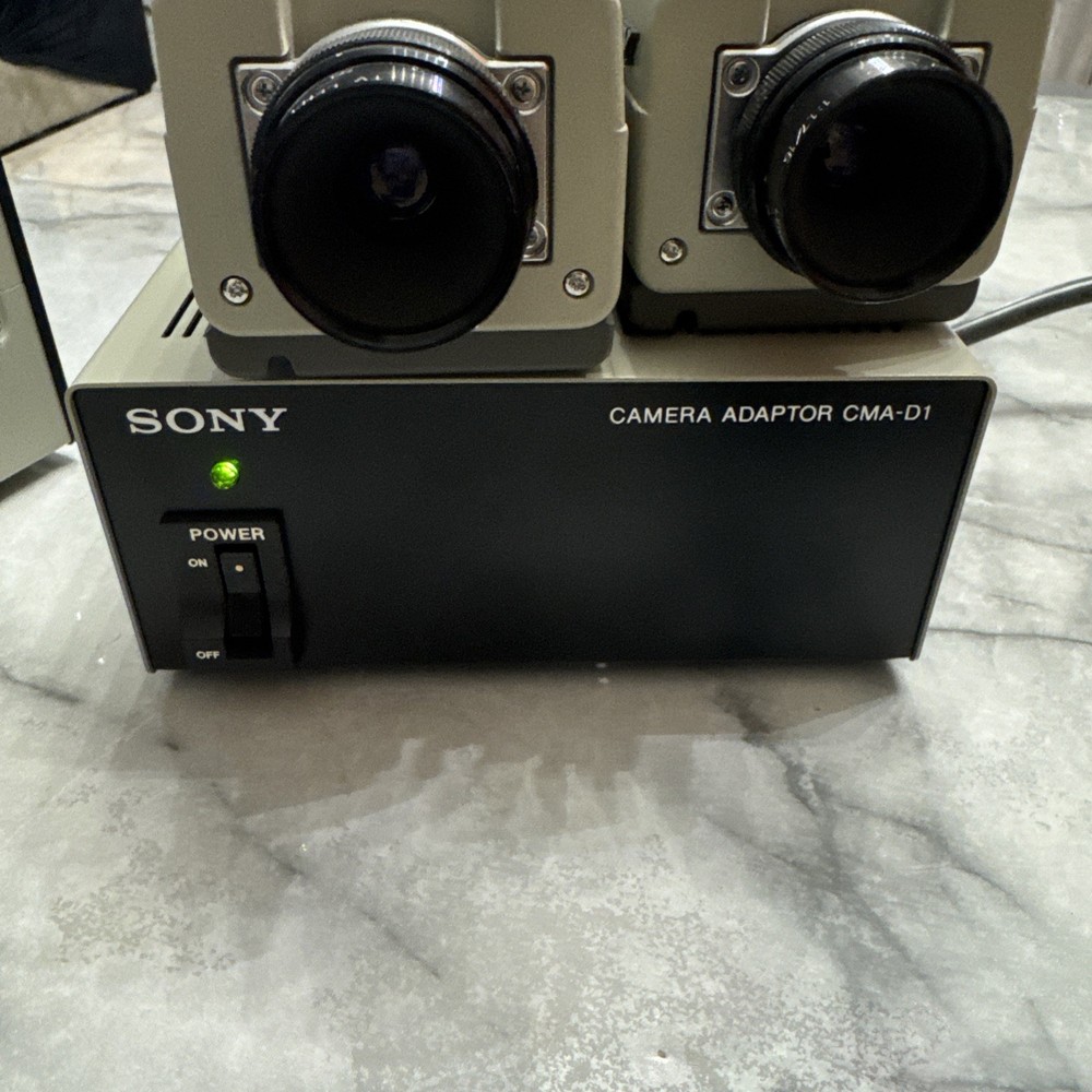 SONY Camera Adaptor & Adaptor Cam-D1 DXD-102 & DXC 101 Cameras Untested