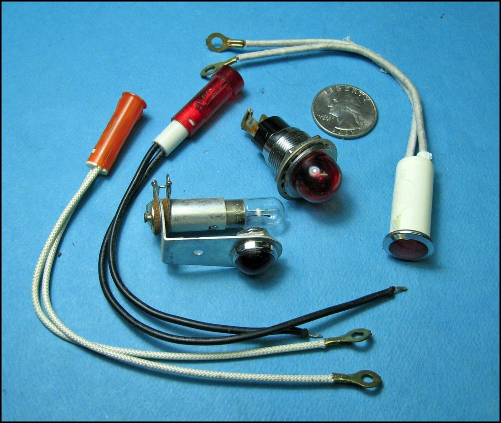 Assortment Pilot Lights Lamps Indicator