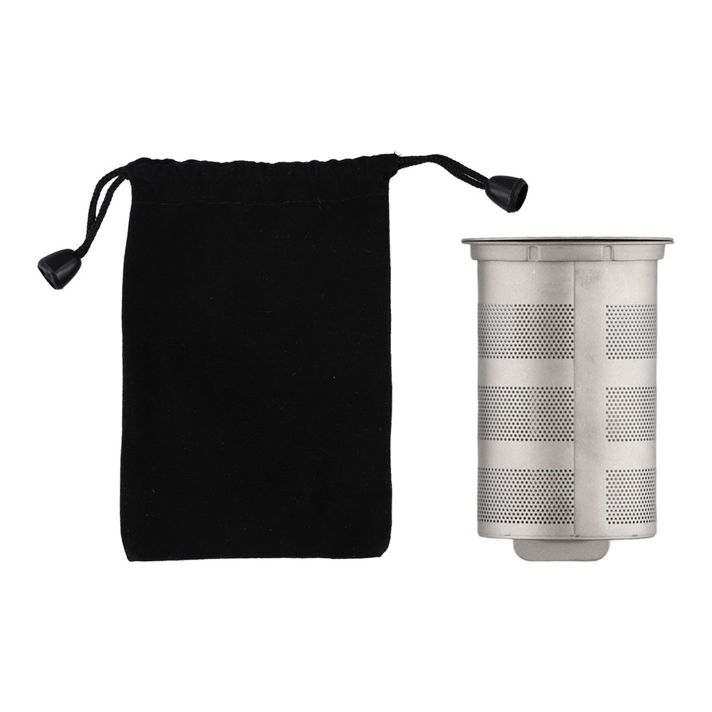 Titanium Mesh Tea Infuser Basket Tea Strainer Teapot Leaf Spice Tea Cup Filter