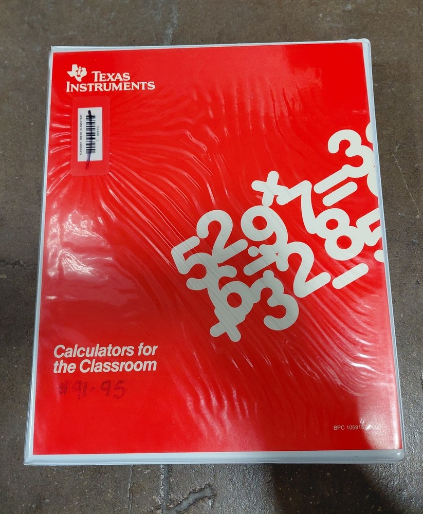 (10) Texas Instruments Solar Calculator Math Explorer