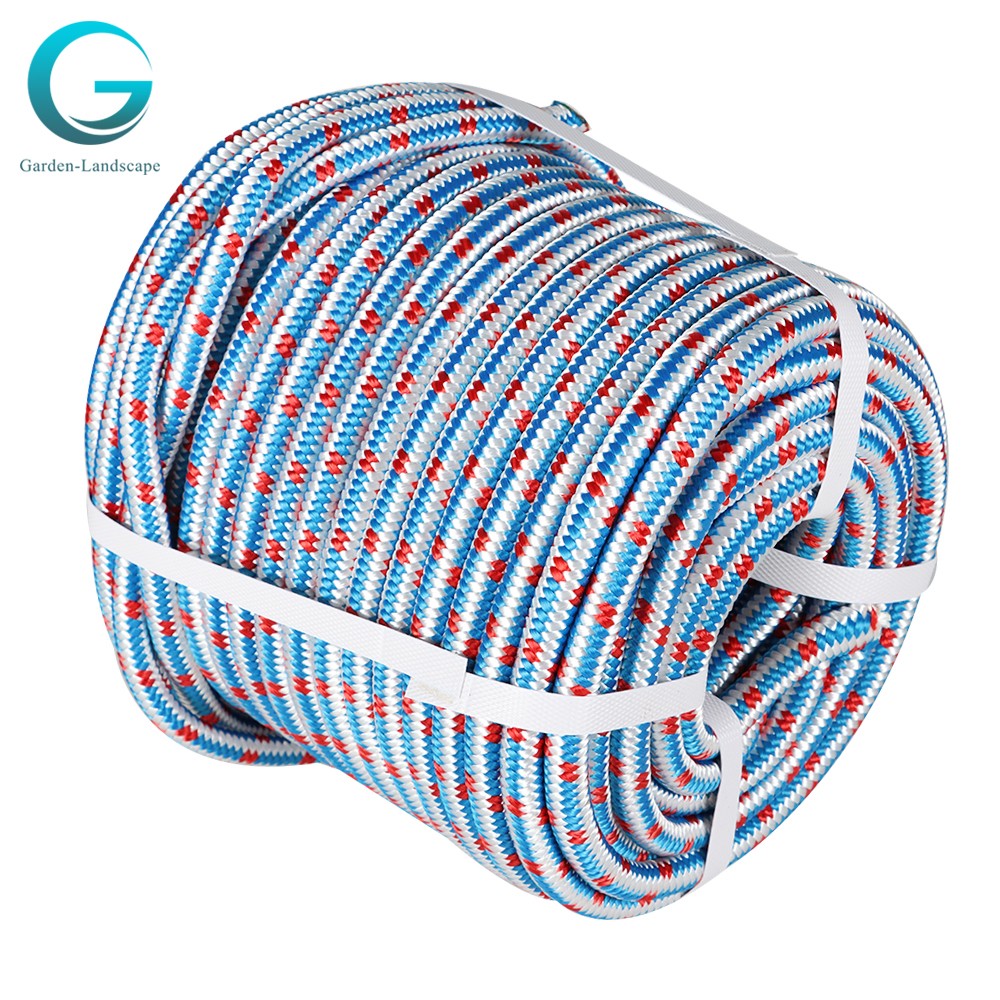 16 Strand Braid Polyester Arborist Tree  Rope Nylon Polyester 1/2"×100'