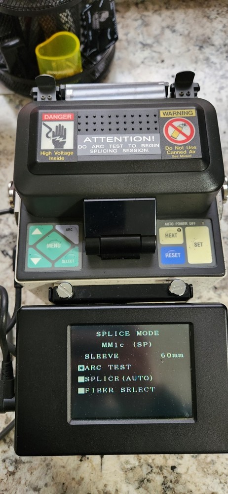 Sumitomo Type 41S Fusion Splicer.