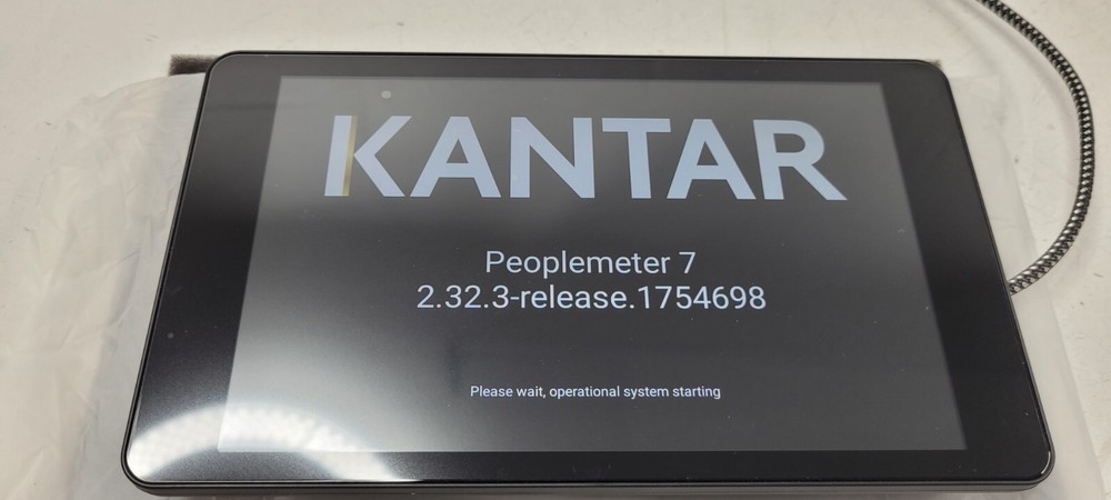 Kantar Interpad PM7-01-102 Peoplemeter 7 Tablet Virtual Meter