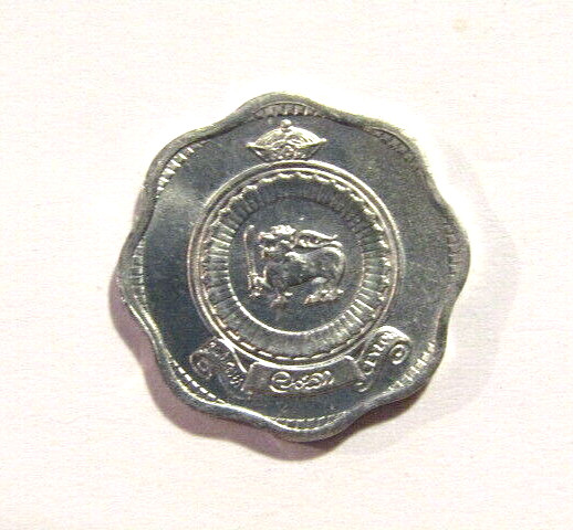 Ceylon 1965 2 Cents unc Coin