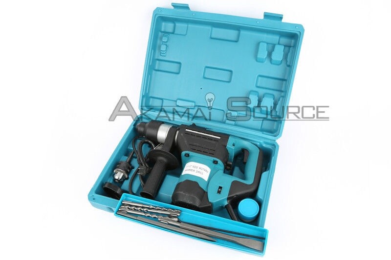 1-1/2" ROTARY HAMMER DRILL SDS Impact Driver Tools Bits HD Construction Tools
