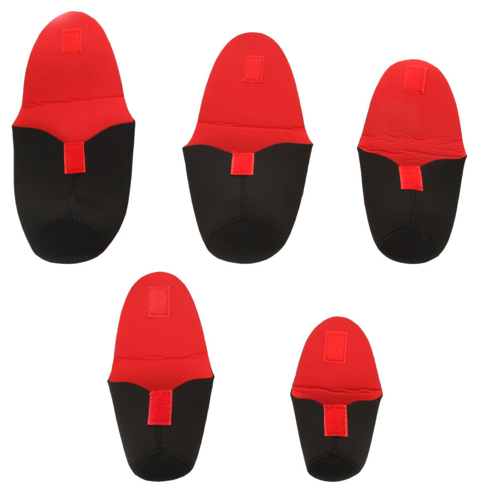 10X 5 Sizes Neoprene DSLR Camera Lens Waterproof Soft Protector Pouch Case Set