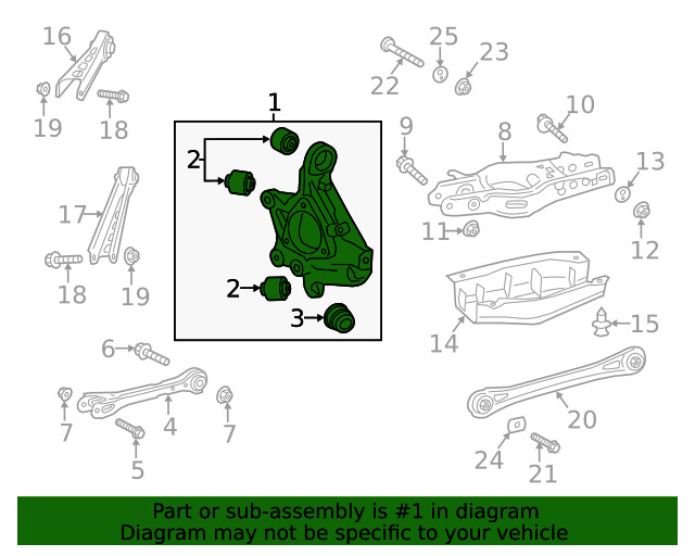 Genuine GM Knuckle 84569113