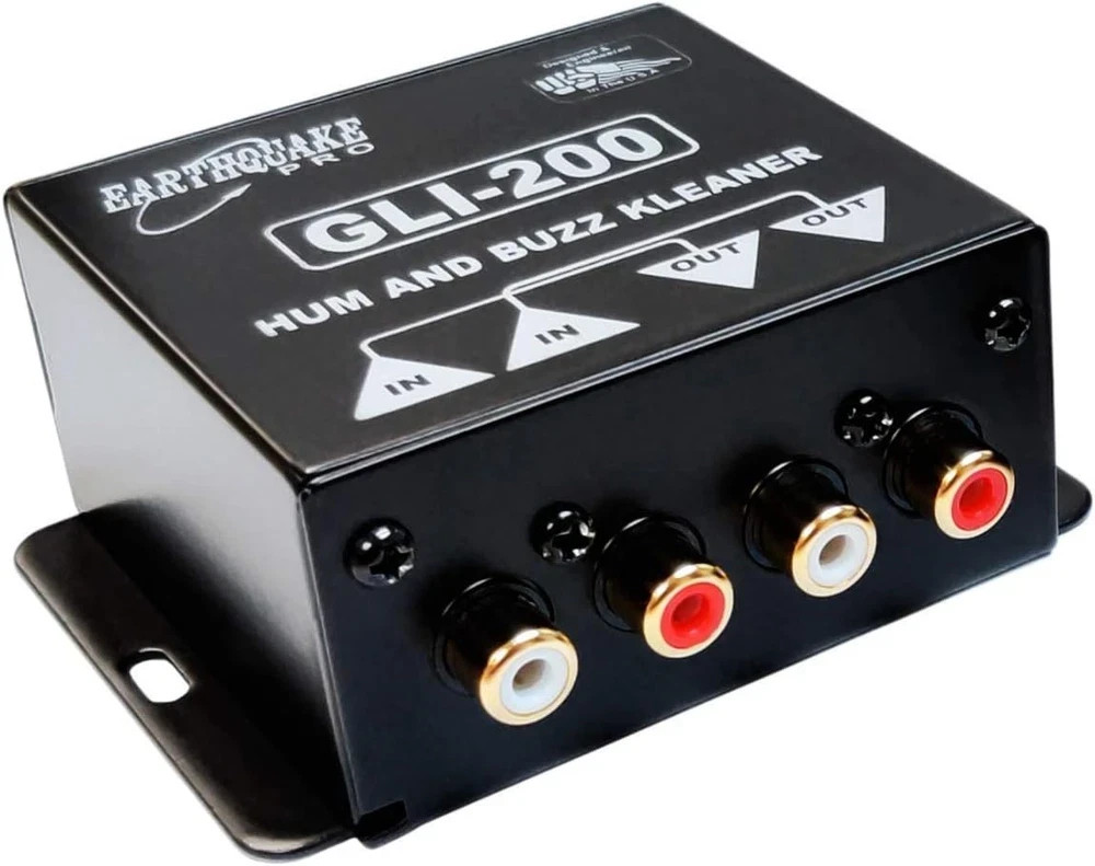 Ground Loop Isolator RCA Hum Buzz Eliminator Surface Mount for Audio Systems