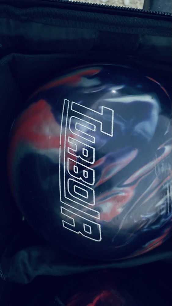 Storm Rolling Thunder 3-Ball Roller Bowling Bag Blue Carry Handle Wheels