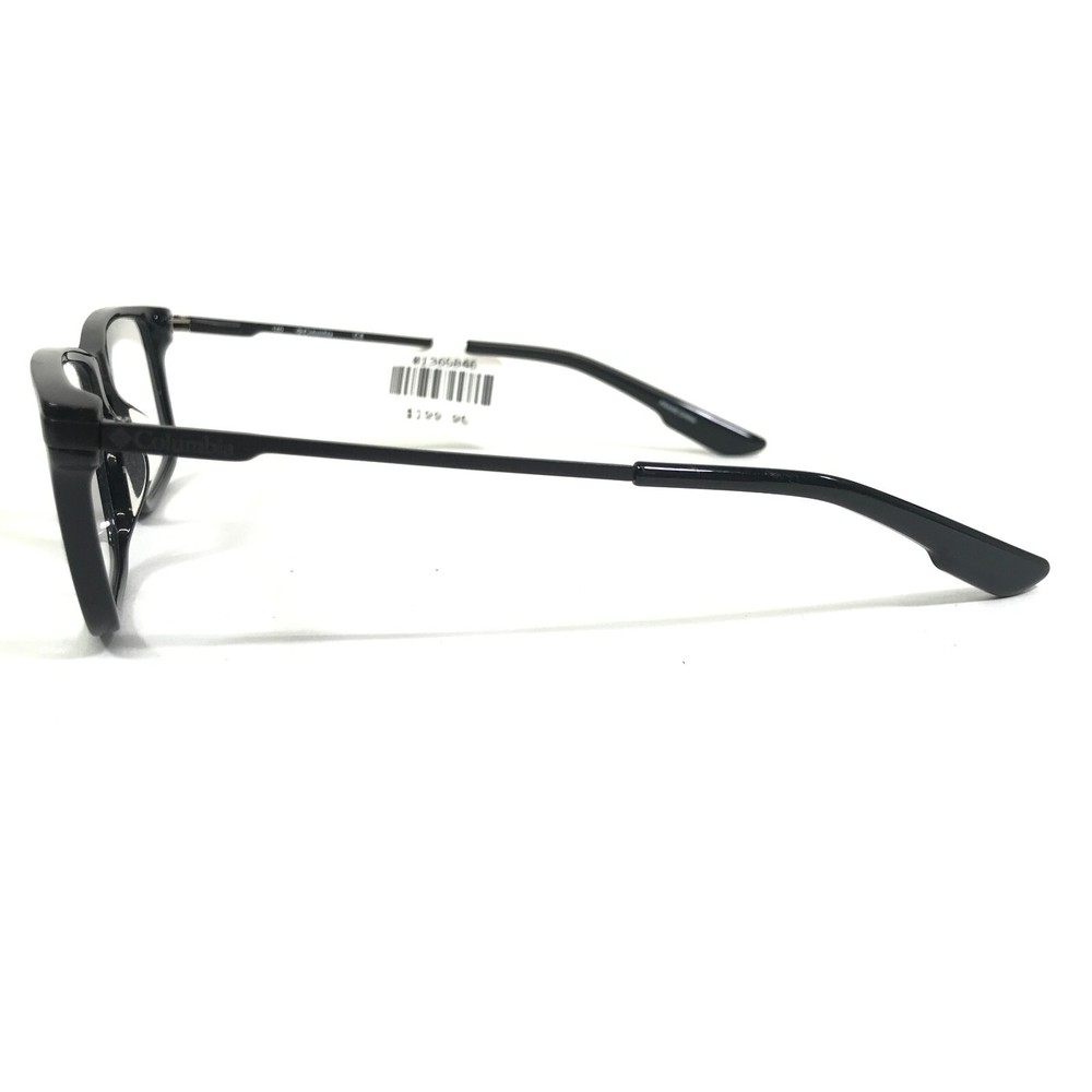 Columbia Eyeglasses Frames C8021 001 Black Rectangular Full Rim 53-17-140