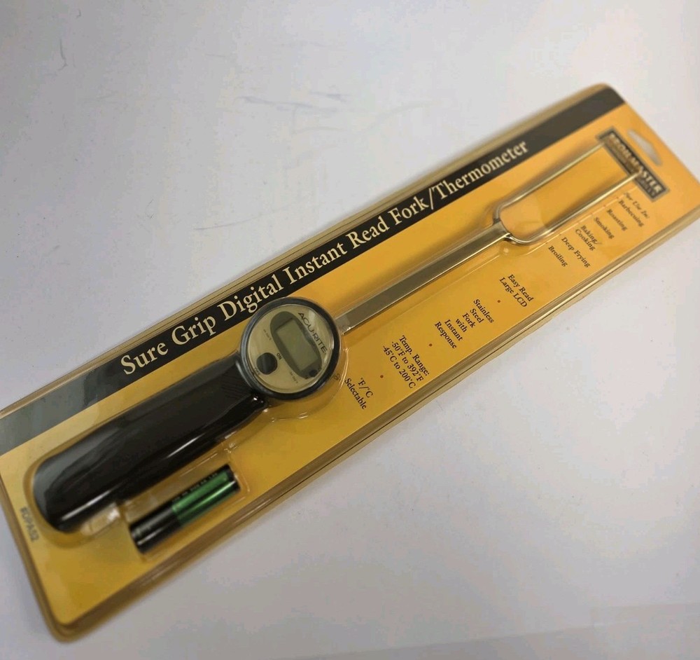 Broilmaster Digital Instant Read Fork/ Thermometer Sure Grip