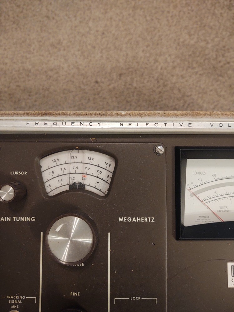 Vintage Rare Philco Sierra Electronic 128A Frequency Selective Voltmeter