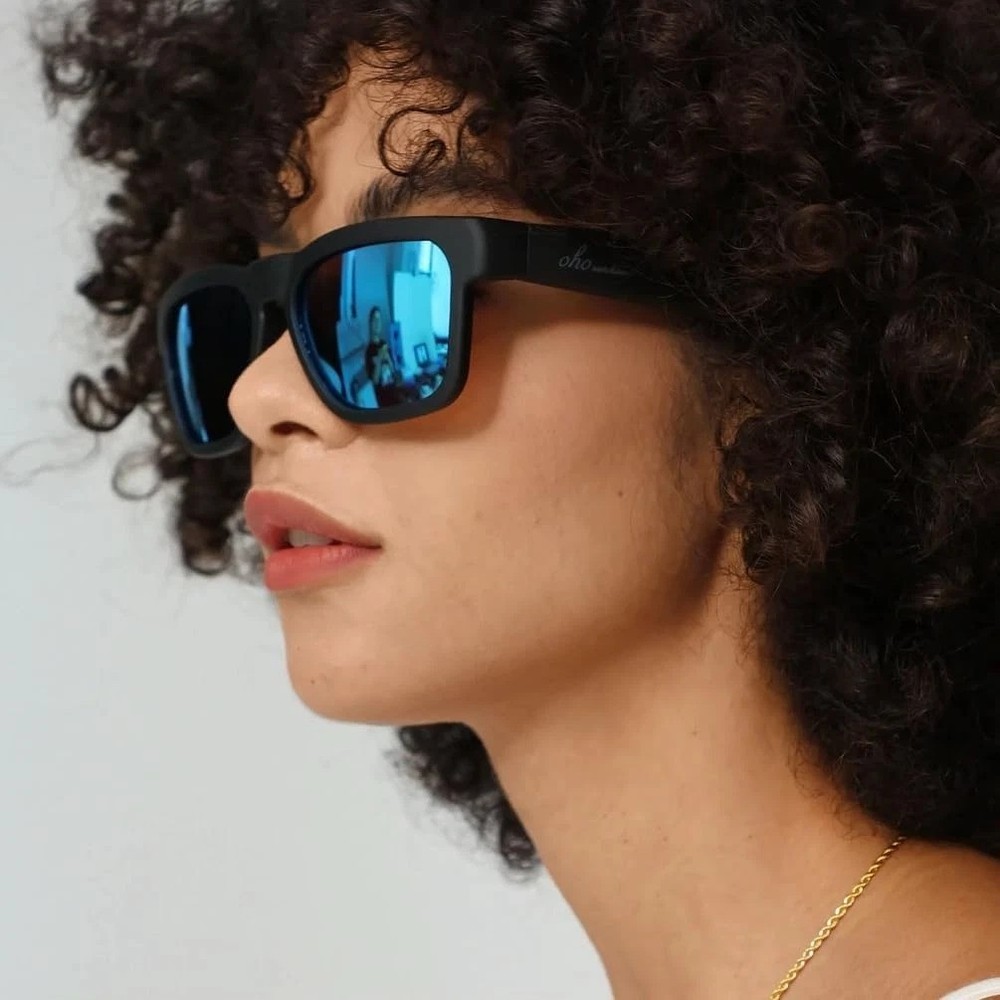OhO Smart Glasses,Polarized Sunglasses with Bluetooth Speaker,Athletic/Outdoo...