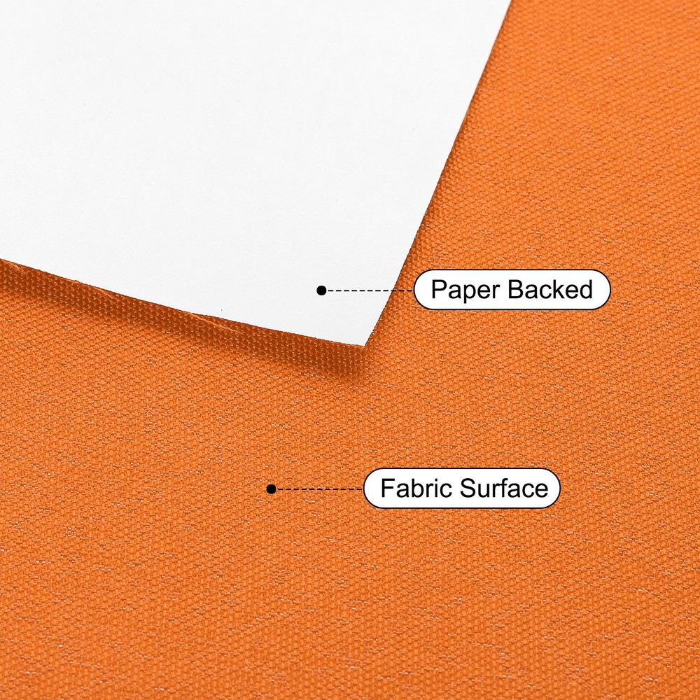 Book Binding Cloth, Book Cloth for Binding Repairing, Orange