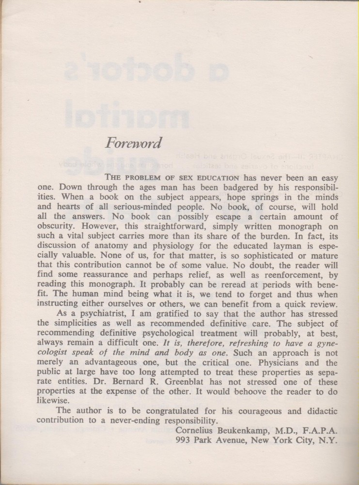 A Doctor's Marital Guide to Patient (Staple-Bound)