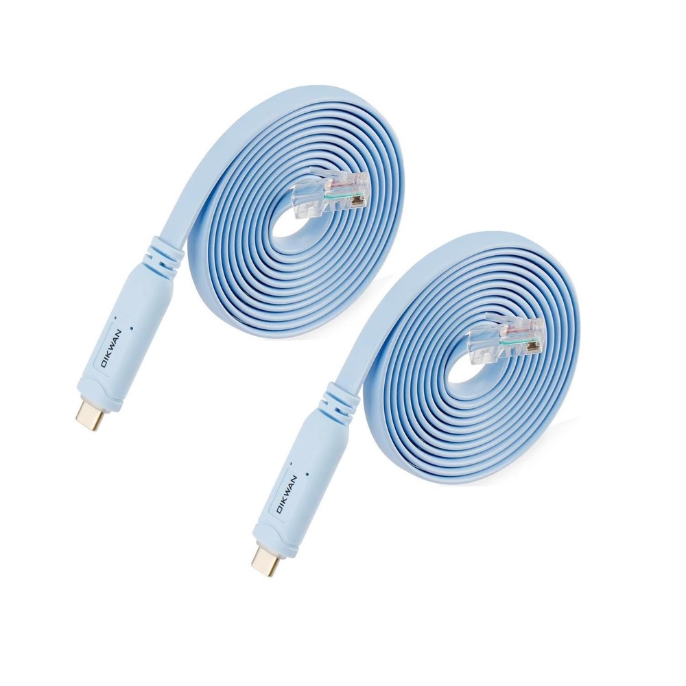 USB-C Console Cable 2-Pack for Cisco Routers