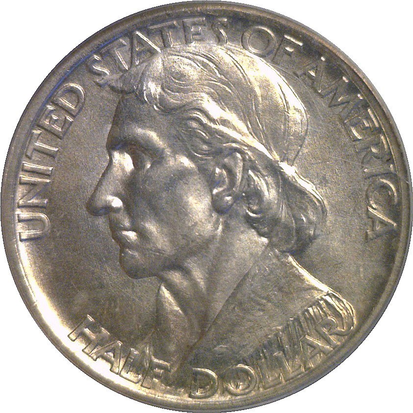 1936-S Boone Commemorative Half Dollar PCGS MS-63