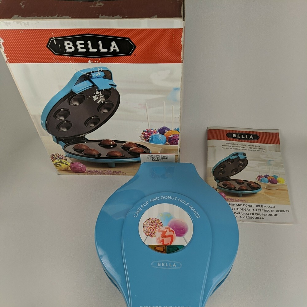 Bella Cake Pop & Donut Hole Maker - Blue - Makes 12 - #13547R