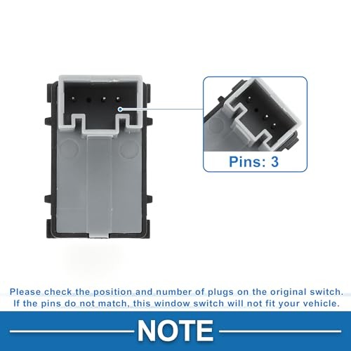Power Window Switch No.5ND959855 Passenger Side Window Control Switch for