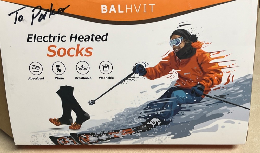 BALHVIT ELECTRIC HEATED SOCKS NEW