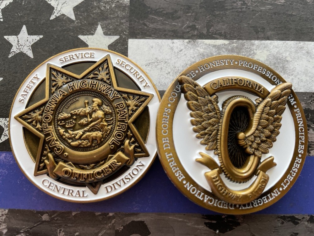 Central Division CHP (Bronze) Challenge Coin