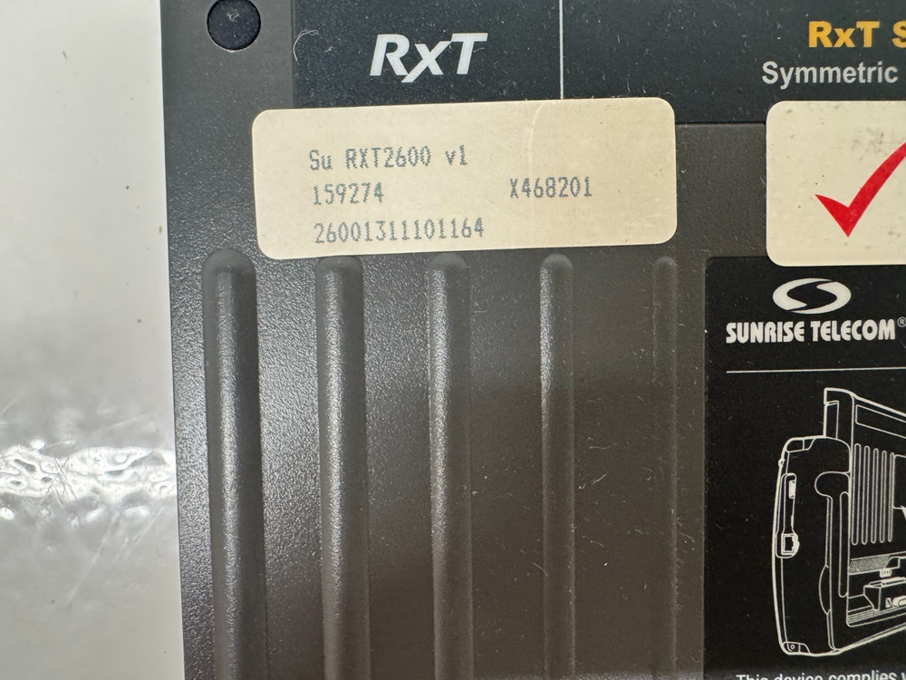 Sunrise Telecom RXT-2600A Module – Untested / As-Is