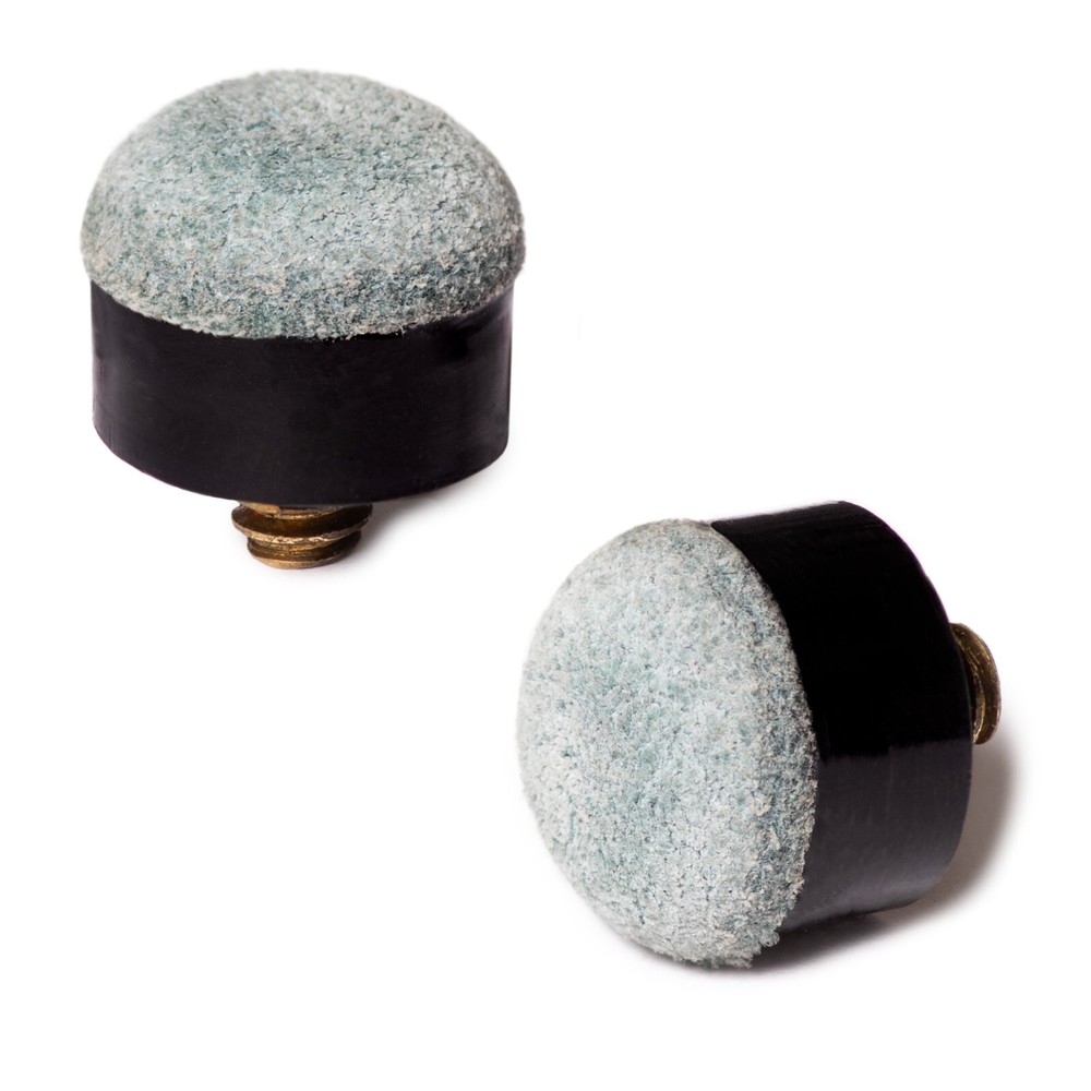 OKKO Billiard Pool Cue Ferrules & Screw-On Tips Soft, 10 sets