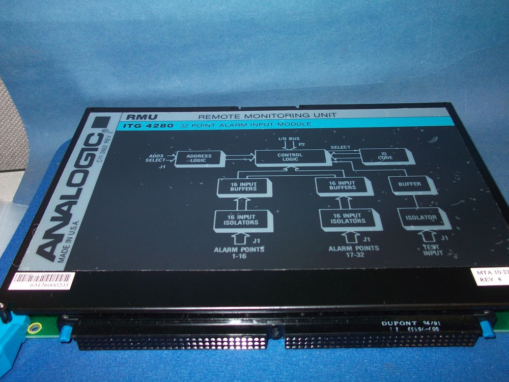 ITG4280 ANALOGIC 32 POINT ALARM INPUT MODULE NEW LAST ONE