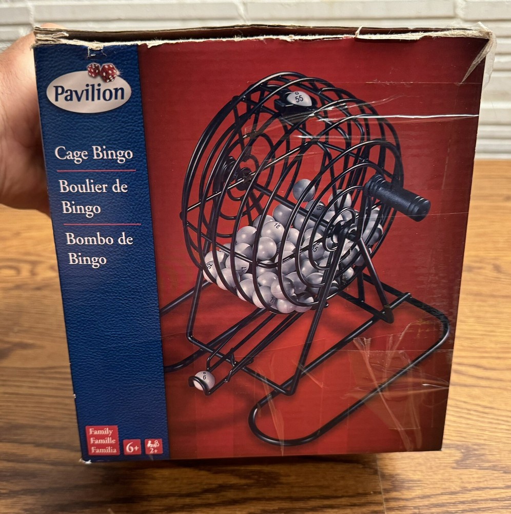 Pavilion Cage Bingo Complete in Original Box