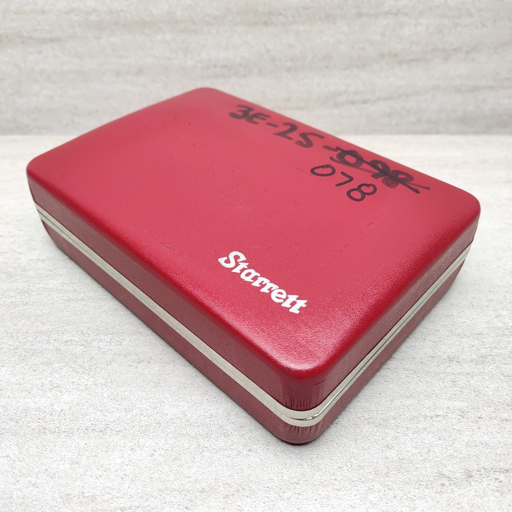 Starrett 708 & 709 Dial Test Indicator Storage Case - Empty, Case Only