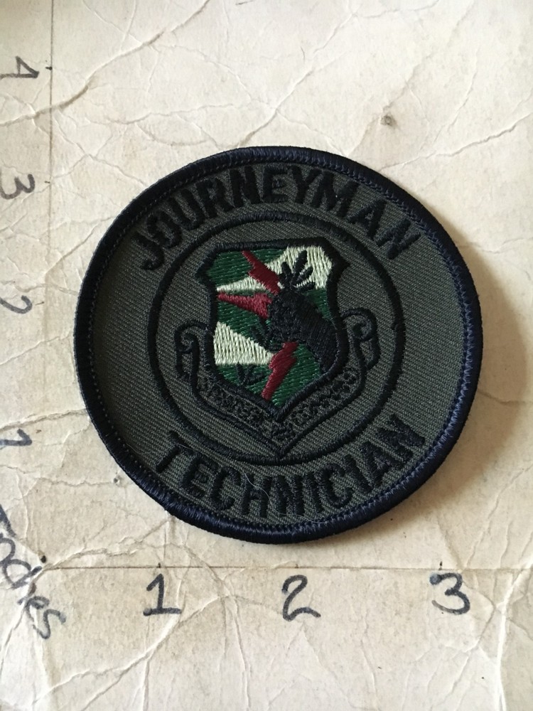 USAF Stategic Air Command Journeyman Technician Squadron subdued patch 7/6/25