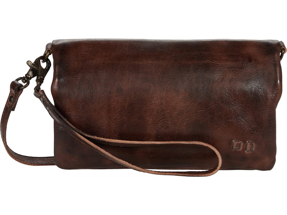 Bed:Stu Cadence Crossbody Wallet Teak Rustic One Size