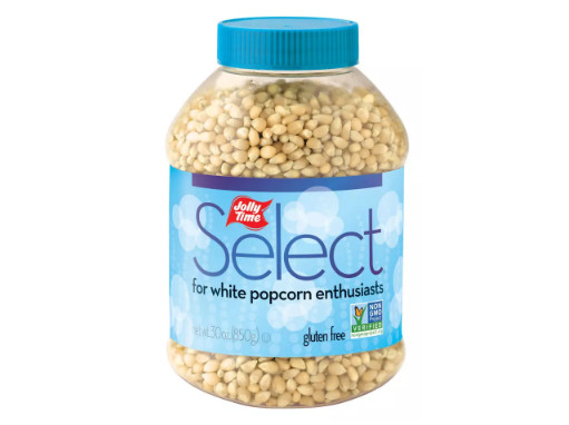 Jolly Time Select Premium White Popcorn - Non-GMO, 30 oz Jar