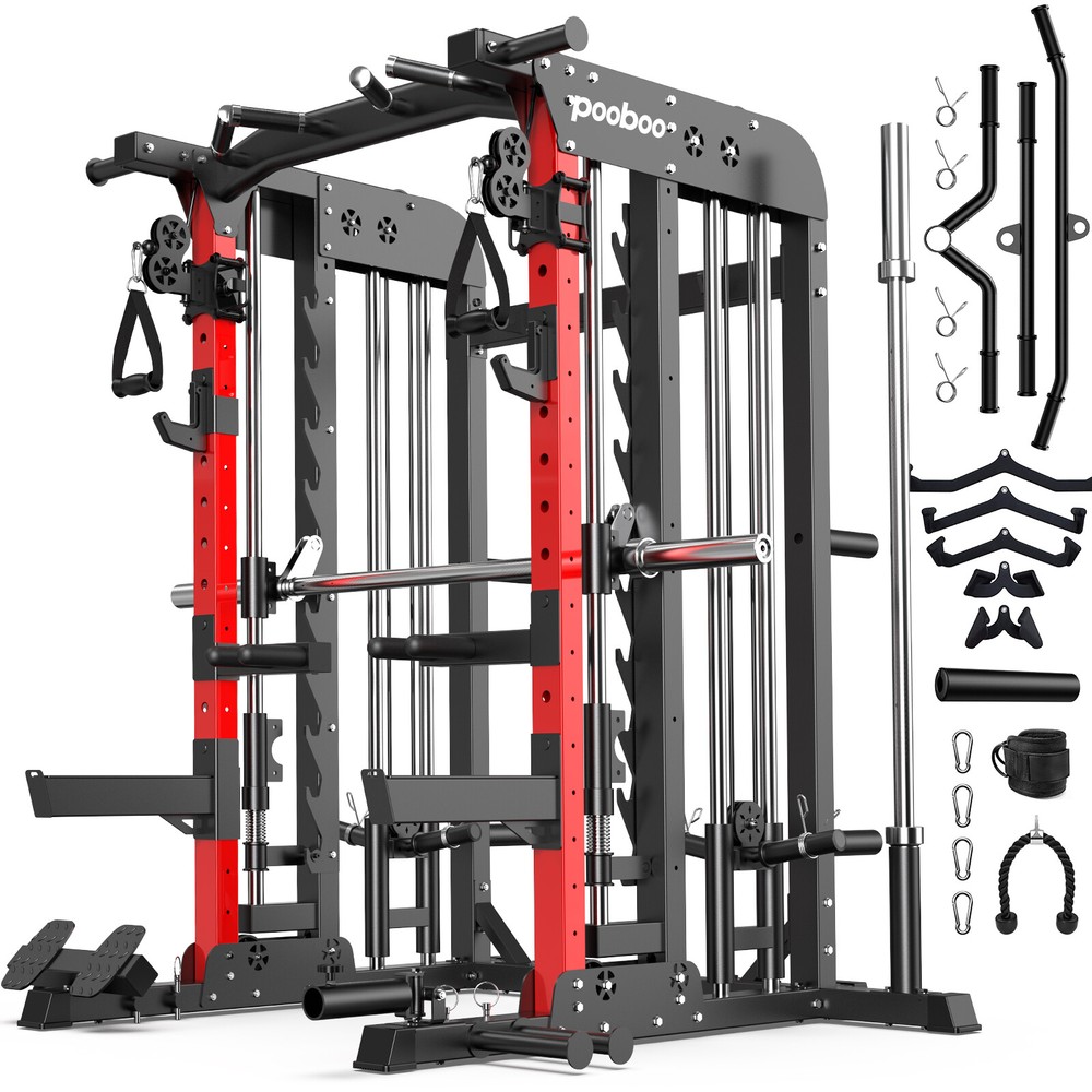 Multi-Functional Machine Power Cage Home Gym Workout Machine Strength Training