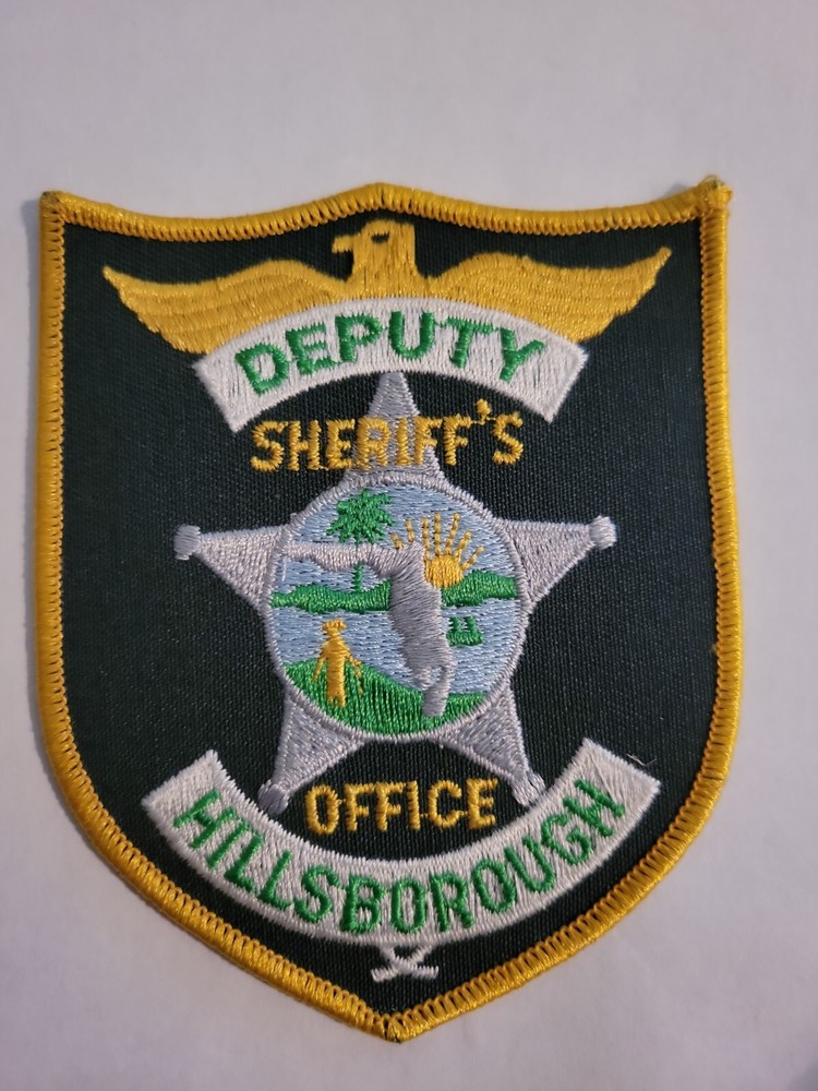 90's HILLSBOROUGH COUNTY SHERIFF'S OFFICE Florida FL  patch NEW