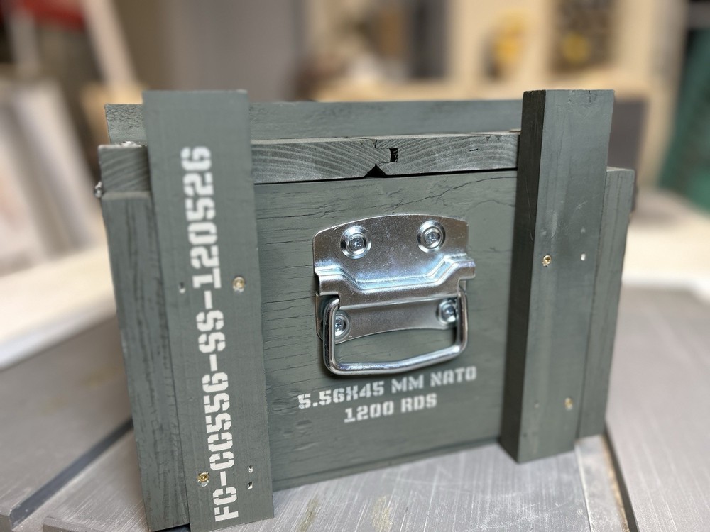 5.56 NATO / .223 Ammo Box – Armor Core – Stainless Hardware – Caliber Collection