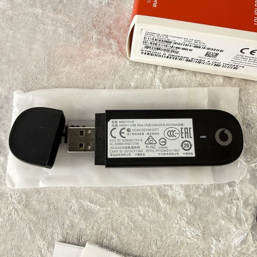 Vodafone USB Connect 4G V2 IK41US LTE Modem Data Stick M2M Linux Win10