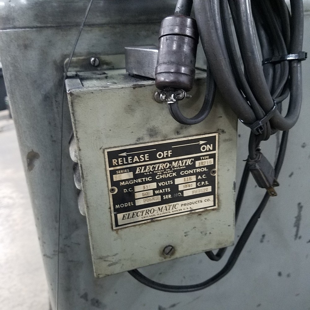 Boyar Schultz 612, Surface Grinder. 460V, 3PH - USED