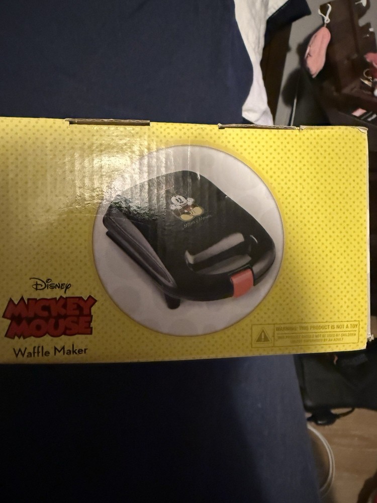 Disney Mickey Mouse Belgian Waffle Maker