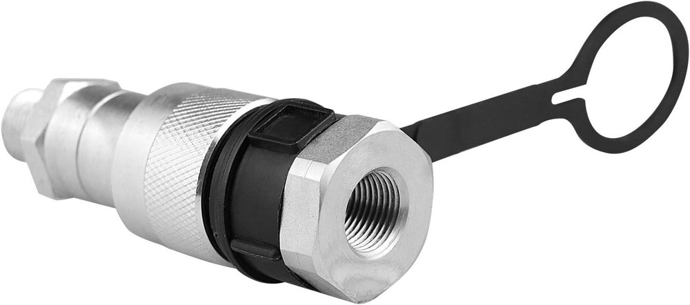 3/8" Hydraulic Quick Coupler Set Replace Enerpac C-604 Connect/Disconnect 2 Dust
