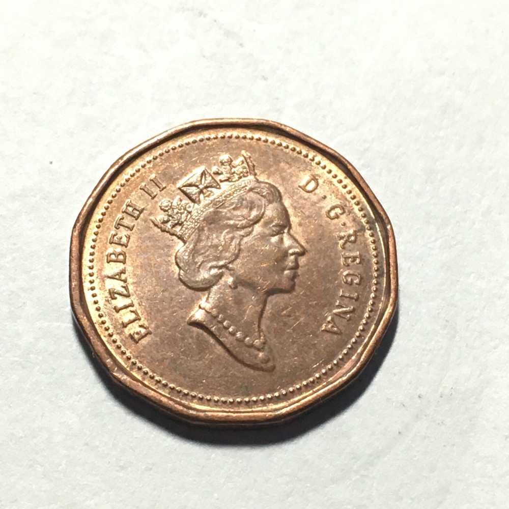 1992 CANADA ONE CENT COIN.