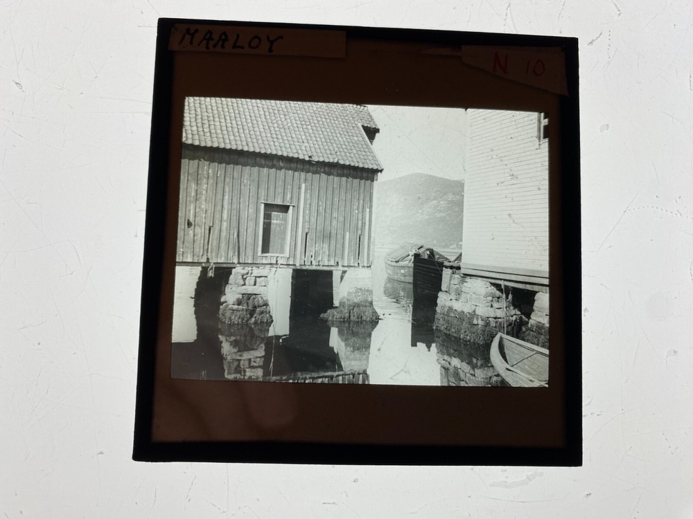 MELOY, Norway - Original Magic Lantern 3.25 Inch SLIDE